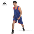 Yeni tasarım süblimasyon basketbol forması üniforma seti